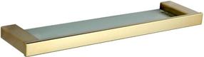 Vonios lentyna Mexen Pavo, 12 cm x 3 cm x 50 cm, aukso sp.