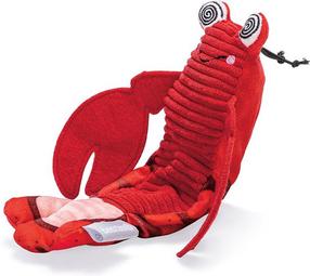 Elektriskā rotaļlieta kaķiem Beeztees Moving Lobster 30024417, sarkana krās., 25 cm