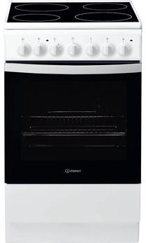 Elektrinė viryklė Indesit IS5V4PHW/E, su apšvietimu, balta sp., 7800 W Prekė su pažeista pakuote.