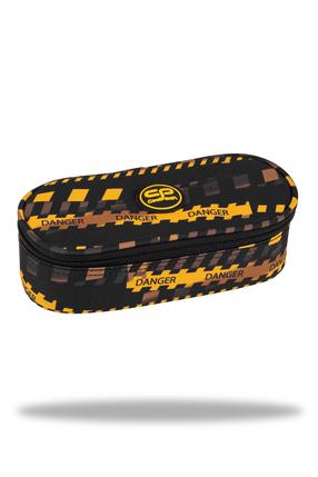 Penalas be priemonių CoolPack F062825, 22 cm x 10 cm, juoda sp./geltona sp.