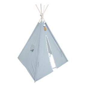 TIPI telts bērniem Blue, 120 cm x 120 cm