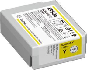 Rašalinio spausdintuvo kasetė Epson C13T52M440 SJIC42P-Y, geltona sp., 50 ml
