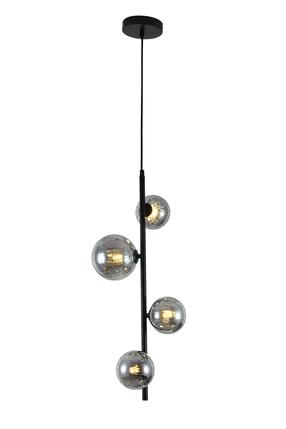 Lampa karināms Domoletti Nico THD30373-4, G9, 4 x 40 W, pelēka krās. / melna krās.