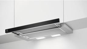 Iebūvēts tvaika nosūcējs Electrolux 300 sērija LFP326AB, nerūsējošā tērauda krās.