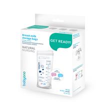 Indelis pieno mišinukams BabyOno Natural Nursing 1099/01, 350 ml, 0 mėn., plastikas, skaidri sp./balta sp.