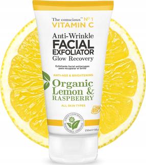 Näo koorimine The Conscious Facial Exfoliator Glow Recovery Anti-Wrinkle, 150.0 ml