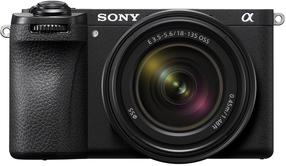 Bezspoguļa kamera Sony a6700 Body + E 18-135mm, melna krās.