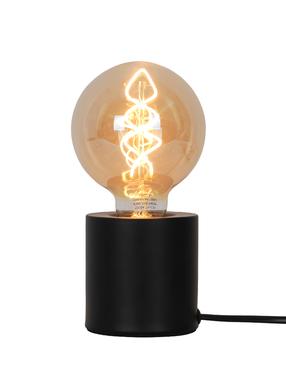 Laualambid Domoletti Lock T23020E D8H8 black, E27, 60W, must v./must v.