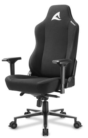 Žaidimų kėdė Sharkoon Skiller SGS40 Fabric, 53 x 59.5 x 137.5 - 145 cm, juoda sp.