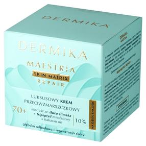 Крем для лица Dermika Maestria Skin Matrix Repair Luxury Anti-Wrinkle, 50.0 мл, 70+