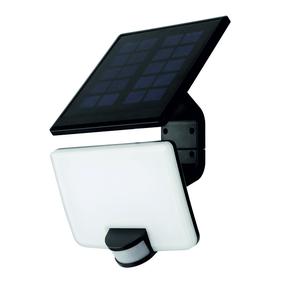 Päikesepaneeliga prožektor, seinakinnitus Tope 6008000030, 10 W, 1200 lm, 4000 °K, IP44, must v.