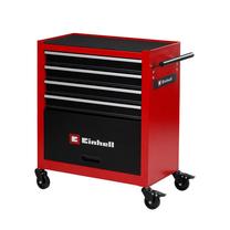 Įrankių vežimėlis Einhell TC-TW 100, 67 cm x 38 cm x 75.8 cm, raudona sp.