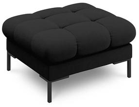 Pufas Micadoni Home Mamaia 1 Seat, juoda sp., 60 cm x 60 cm x 41 cm