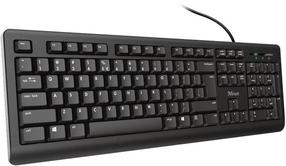 Vadu datora tastatūra Trust Primo, EN, melna krās.
