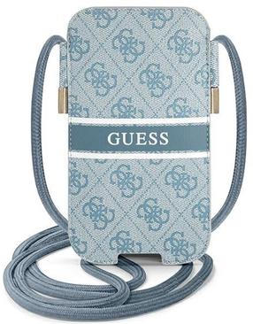 Telefono dėklas Guess GUPHM4GDBL, žydra sp., Visi