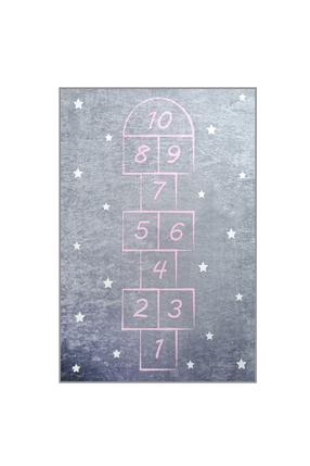 Kilimas Conceptum Hypnose Hopscotch 876CHL1248, pilka sp./įvairių spalvų, 160 cm x 100 cm