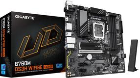 Pagrindinė plokštė Gigabyte B760M DS3H WIFI6E GEN5