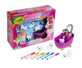 Dekorēšanas komplekts Crayola Washimals 074531, daudzkrāsaina