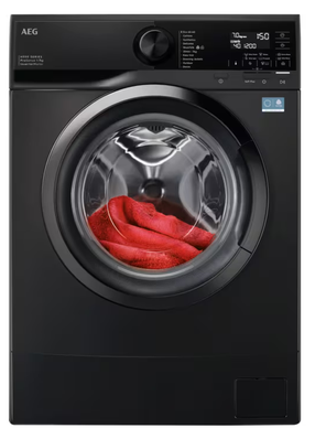 Skalbimo mašina AEG L6SE47DXE, 7 kg, juoda sp.