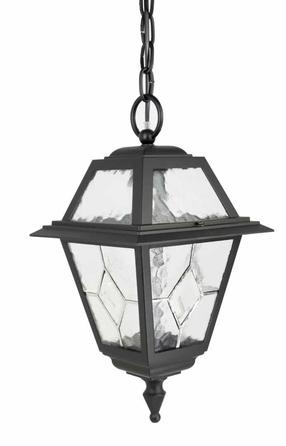 Rippuv tänavavalgusti Su-Ma K 1018/1/N, 60W, E27, IP43, must v., 19.5 cm x 72 cm