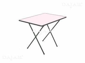 Dārza galds Patio, balta krās./zaļa krās., 80 cm x 60 cm x 64 cm