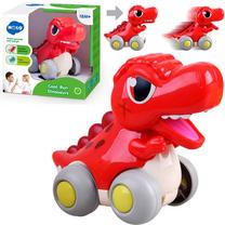 Lavinimo žaislas Hola Cool Run Dinosaurs ZA4533, 10 cm, raudona sp.