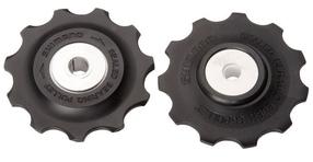 Galiniai pavarų perjungiklio ritinėliai Shimano RD-M773, juoda sp., 2 vnt.