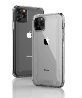 Telefono dėklas Devia Defender 2 iPhone 11 Pro, Apple iPhone 11 Pro, skaidri/juoda
