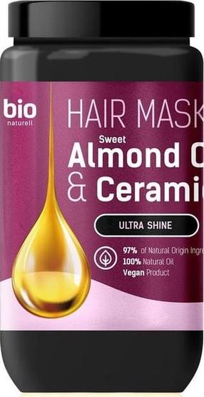 Juuksemask Bio Naturell Ultra Shine Sweet Almond Oil & Ceramides, 946 ml