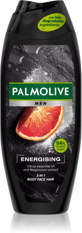 Ķermeņa mazgāšanas želeja vīriešiem Palmolive 3in1 Energizing, 500 ml