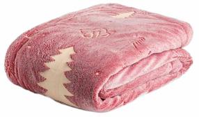 Kalėdinis pledas Homla Luminoso 709043, raudonas, 150 cm x 200 cm