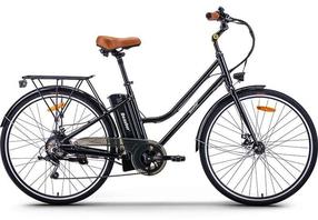 Электрический велосипед Beaster, 27.5'', 27.5″, 250 Вт, 10 Ач, черный цв.