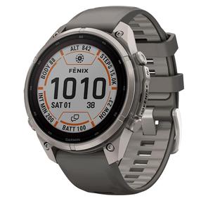 Viedais pulkstenis Garmin Fenix 9 Pro 47mm inReach Solar 010-04338-01, titāna krās.