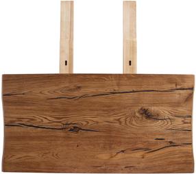 Pagarinājuma plāksne Home4you, 100 cm x 3 cm, brūna krās.