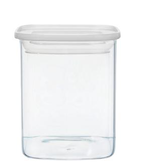 Lielapjoma produktu konteiners Ambition Slim 67580, 0.700 l, caurspīdīga krās./balta krās.