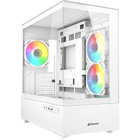 Корпус компьютера Sharkoon MK6 RGB, белый цв.