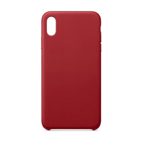 Telefono dėklas Fusion Eco Leather for Apple iPhone 12 / 12 Pro, Apple iPhone 12/Apple iPhone 12 Pro, raudona