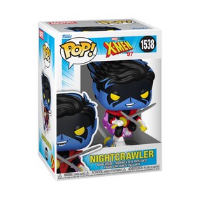 Rotaļlietu figūriņa Funko POP! Marvel X-Men 97 Nightcrawler 1538, 9 cm, zila krās./daudzkrāsaina