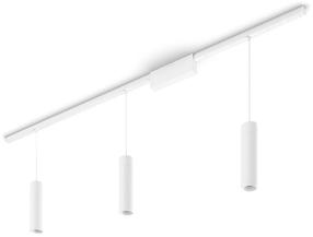Išmanusis šviestuvas lubų Philips Hue Perifo 3, LED, 2000 - 6500 °K, 3 x 15.6 W, balta sp. / balta sp.