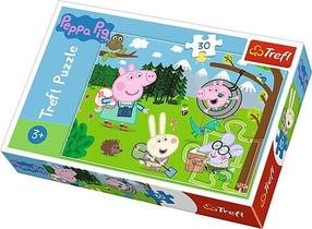 Dėlionė Trefl Peppa Pig, Forest expedition, 30 vnt.