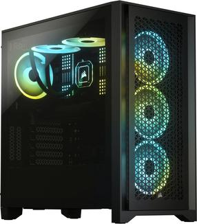 Kahjustatud pakendiga toode. Arvuti korpus Corsair 400D Airflow TG, must v.