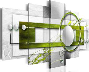 Akrilo stiklo reprodukcija Artgeist Green Energy, 20 cm x 50 cm