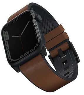 Dirželis Uniq, Strap Straden Apple Watch Series 4/5/6/7/SE 42/44/45mm, ruda sp.