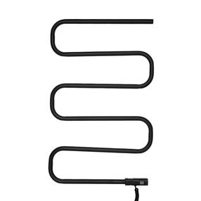 Elektriline rätikuradiator Thema Lux BK-107-110W, must v., 92.5 cm x 55.5 cm, 110 W