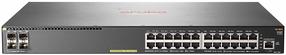 Komutatorius (Switch) HP Aruba 2930F 24G PoE+ 4SFP+ JL255A