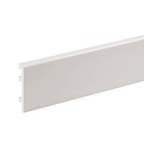 Grīdlīste Cezar Status Line 849053, 220 cm x 8 cm x 1.5 cm, pelēka krās.