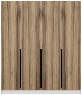 Prieškambario spinta Kalune Design Noah 8277, riešuto sp., 35 cm x 180 cm x 210 cm