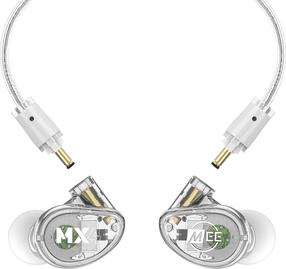 Juhtmega kõrvaklapid MEE Audio MX4 Pro, läbipaistev v.