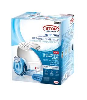 Mitruma uzsūcējs Ceresit Stop Humidity Bathroom Device White, 450 g