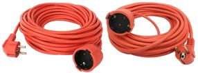 Buitinis ilgintuvas Okko, 3 x 1,5 mm², 15 m, 1 lizdo, oranžinė sp.